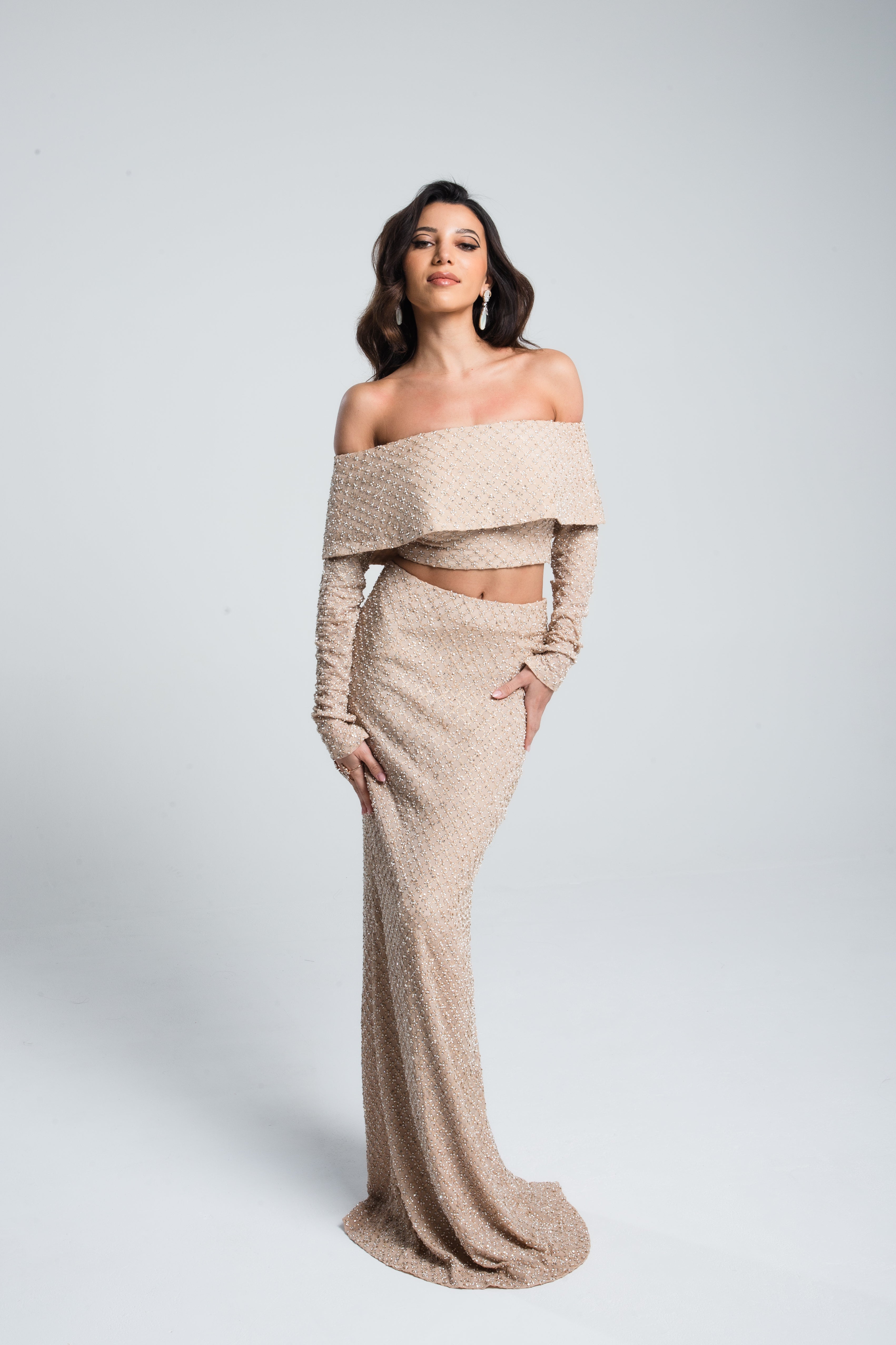 Criss Cross Bardot Top